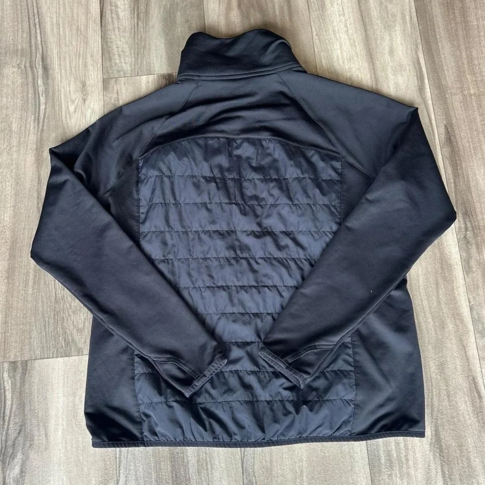 Under Armour Maryland Terrapins black quilted puffer jacket size M sweatshirt